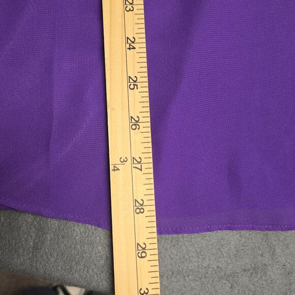 Cinema Etoile Seductivewear Purple Lace Sheer Robe and Chemise Set Medium - Picture 15 of 15